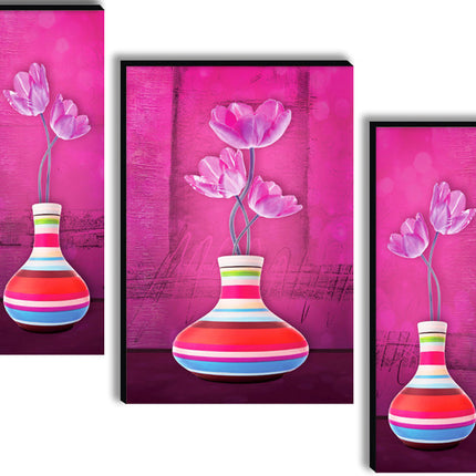 Tehzeeb Creations Set Of 3 Digital Wall Painting