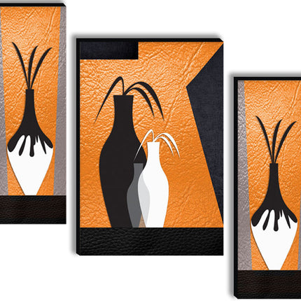 Tehzeeb Creations Set Of 3 Digital Wall Painting