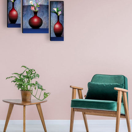 Tehzeeb Creations Set Of 3 Digital Wall Painting