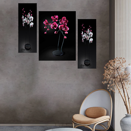Tehzeeb Creations Set Of 3 Digital Wall Painting
