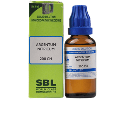 SBL Homeopathy Argentum Nitricum Dilution
