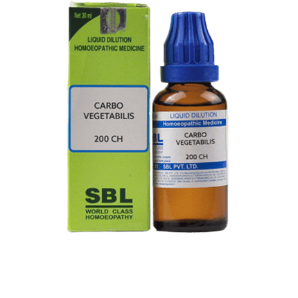 SBL Homeopathy Carbo Vegetabilis Dilution