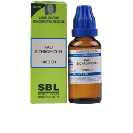 SBL Homeopathy Kali Bichromicum Dilution