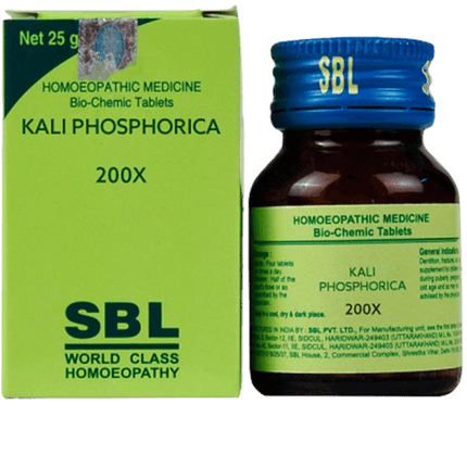 SBL Homeopathy Kali Phosphoricum Biochemic Tablets