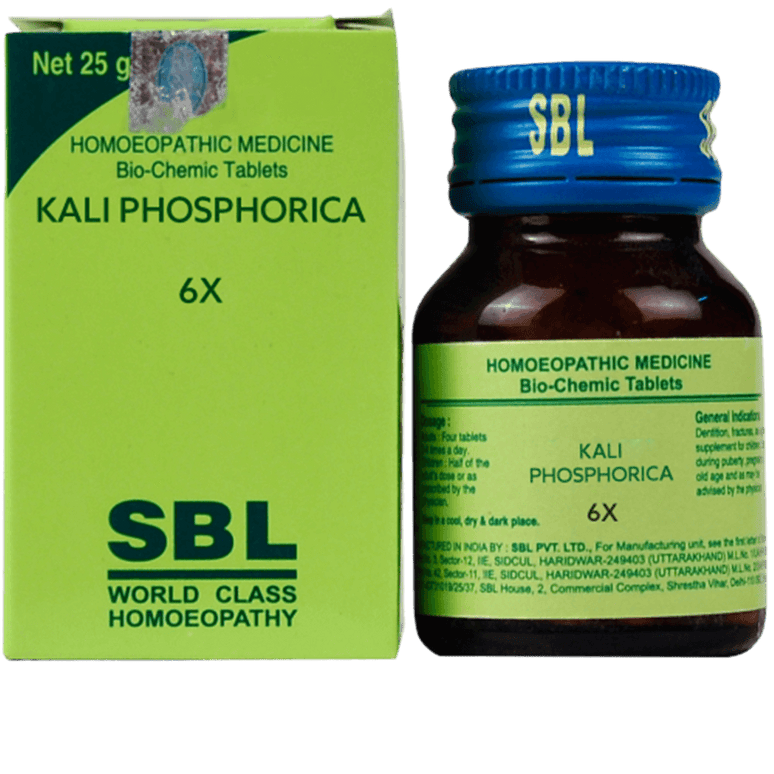 SBL Homeopathy Kali Phosphoricum Biochemic Tablets
