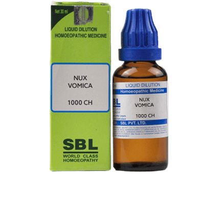 SBL Homeopathy Nux Vomica Dilution