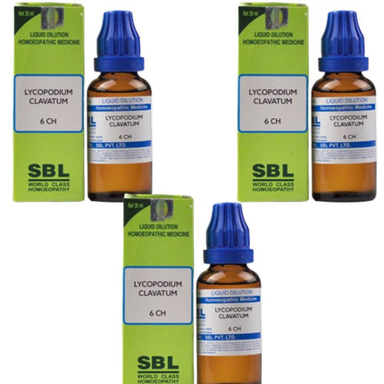 SBL Homeopathy Lycopodium Clavatum Dilution