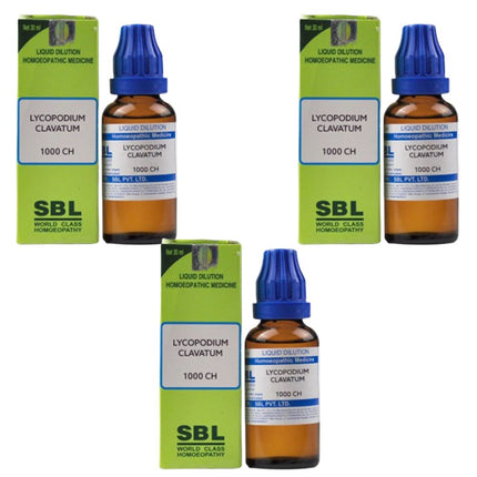 SBL Homeopathy Lycopodium Clavatum Dilution