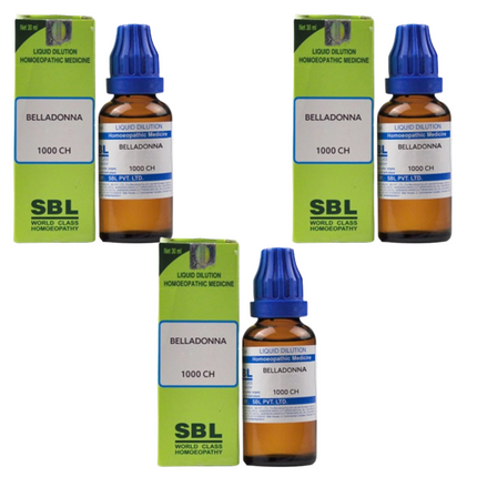 SBL Homeopathy Belladonna Dilution