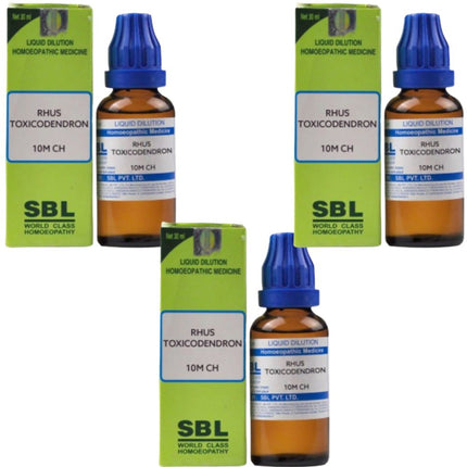 SBL Homeopathy Rhus Toxicodendron Dilution