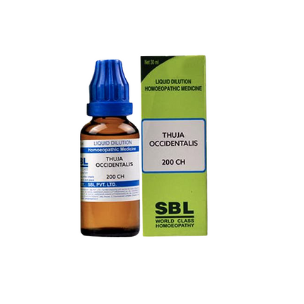 SBL Homeopathy Thuja Occidentalis Dilution