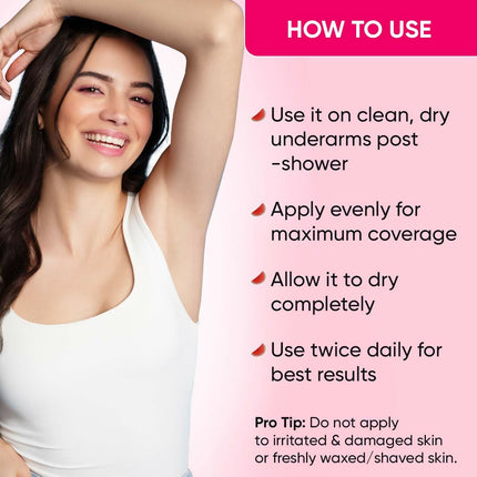 Dot & Key Watermelon Underarm Roll On Deodorant With 4% AHA + BHA