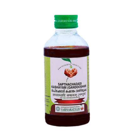 Vaidyaratnam Sapthachadadi Kashayam (GANDOOSHAM)