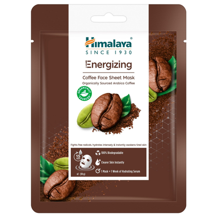 Himalaya Herbals Energizing Coffee Sheet Mask