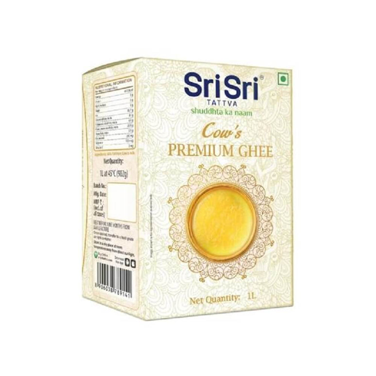 Sri Sri Tattva Cow’s Premium Ghee | Premium Cow Ghee for Better Digestion and Immunity | Pure and Natural Desi Ghee