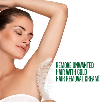 Nature's Essence Hair Removal Cream Gold - For All Skin Types