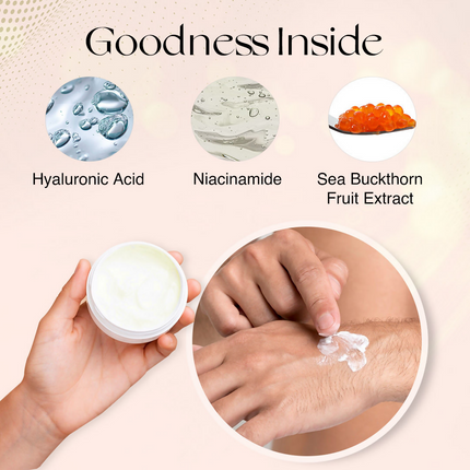 Nourish Mantra Urban Raja Daily Moisturizing Face Cream with Hyaluronic Acid & Niacinamide