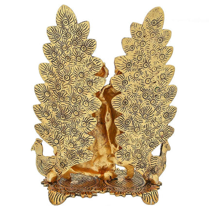 Chhariya Crafts Metal Radha Krishna Idol