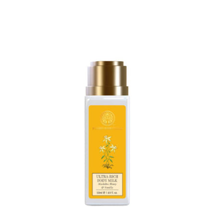 Forest Essentials Ultra-Rich Body Milk Mashobra Honey & Vanilla
