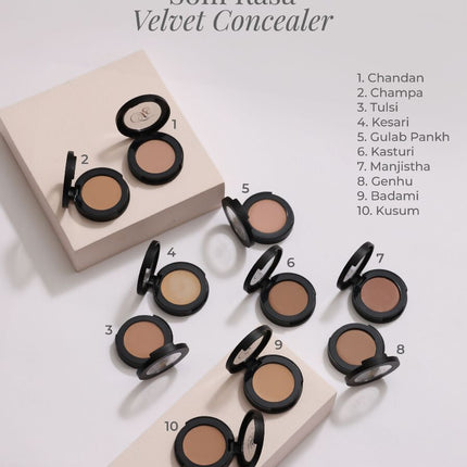 Forest Essentials Som Rasa Velvet Concealer Kusum