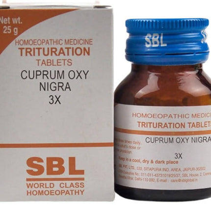 SBL Homeopathy Cuprum Oxy Nigra Trituration Tablets