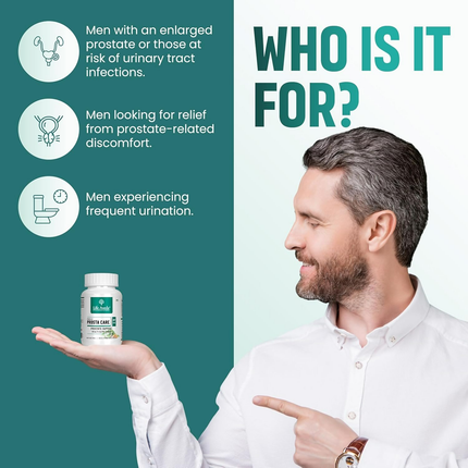 Life Aveda 100% Natural Ayurvedic Premium Prosta Care Capsule For Men's