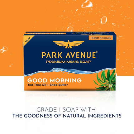 Park Avenue Premium Men’s Soap Good Morning Tea Tree Oil + Shea Butter