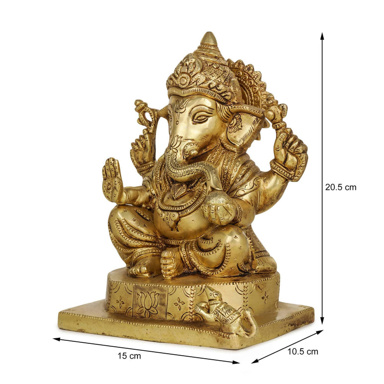 Devlok Gajanand Idol