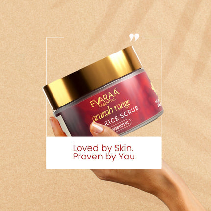 Evaraa Essential Red Rice Scrub