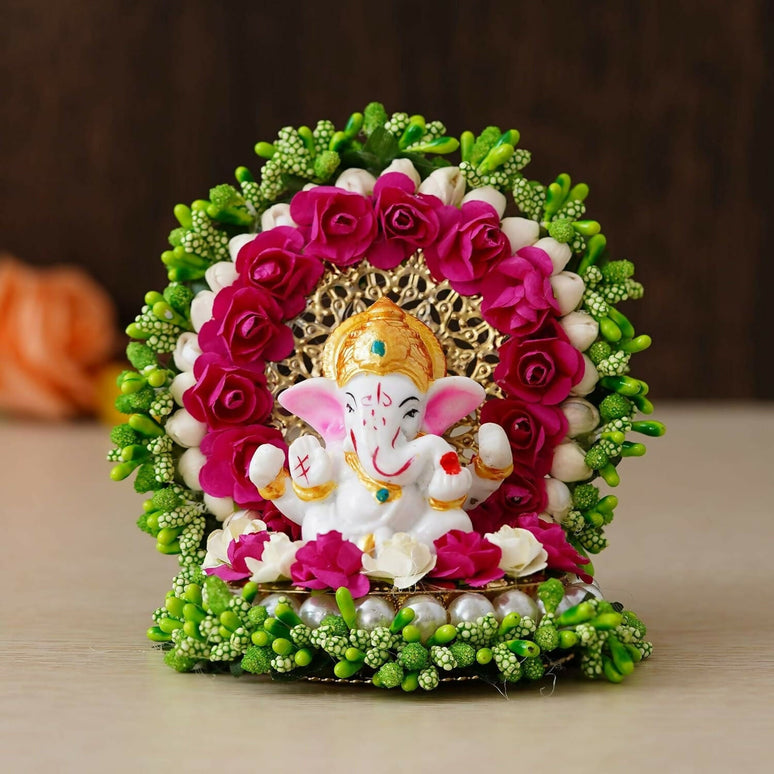 eCraftIndia Polyresin Lord Ganesha Idol