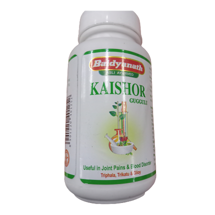 Baidyanath Jhansi Kaishore Guggulu Tablets 80 Tab