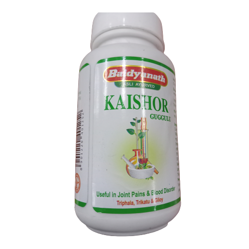 Baidyanath Jhansi Kaishore Guggulu Tablets 80 Tab