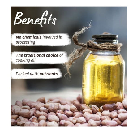 Isha Life Cold Pressed Groundnut Oil