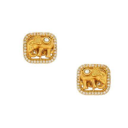 Elephant Studs - Ruby Raang