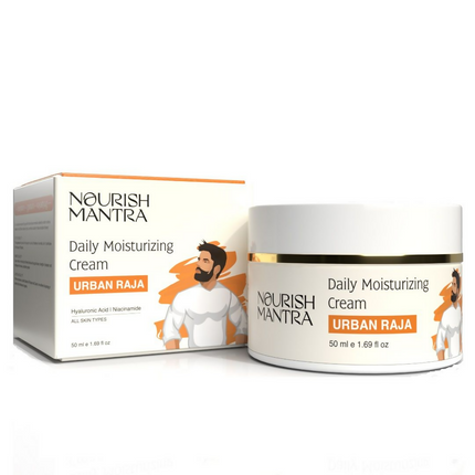 Nourish Mantra Urban Raja Daily Moisturizing Face Cream with Hyaluronic Acid & Niacinamide