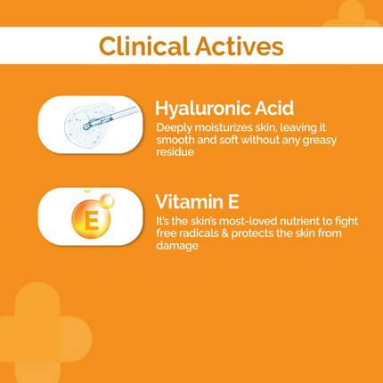 The Derma Co Hyaluronic Invisible Sunscreen Gel with Hyaluronic Acid & Vitamin E