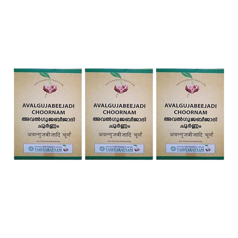 Vaidyaratnam Avalgujabeejadi Chroonam