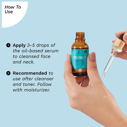 Pilgrim Korean Vitamin C Night Serum for glowing skin with Hyaluronic acid & White Lotus