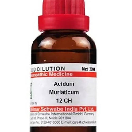 Dr. Willmar Schwabe India Acidum Muriaticum Dilution