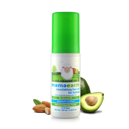 Mamaearth Nourishing Hair Oil & Mineral Based Sunscreen
