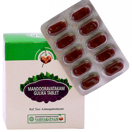 Vaidyaratnam Mandooravatakam Gulika