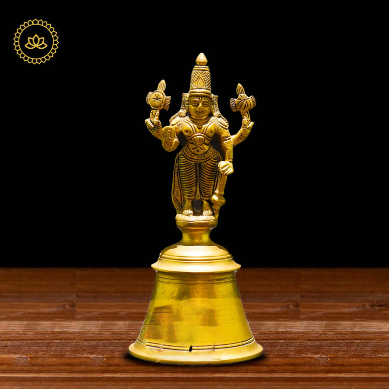 Vishnu Hand Bell - Divine Melodies for Homes