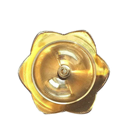 CraftVatika Gold-Toned Brass Handmade Diya