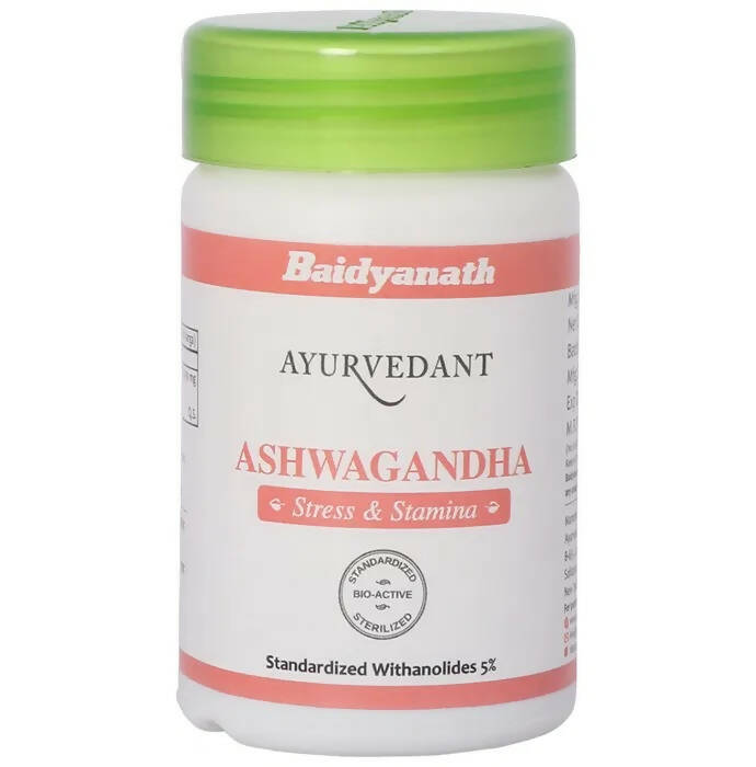 Baidyanath Jhansi Ayuvedant Ashwagandha Tablets