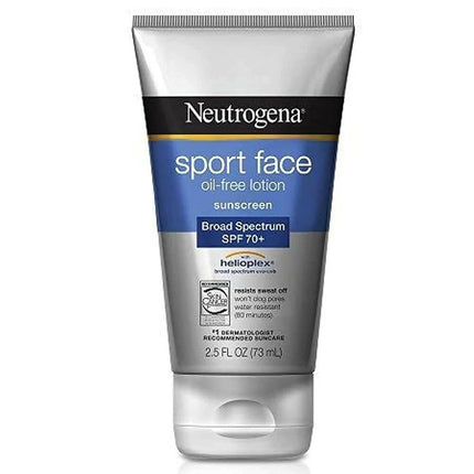 Neutrogena Sport Face Oil - Free Lotion Sunscreen