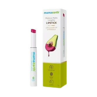 Mamaearth Moisture Matte Longstay Lipstick Berrylicious Magenta - Limited Time Offer