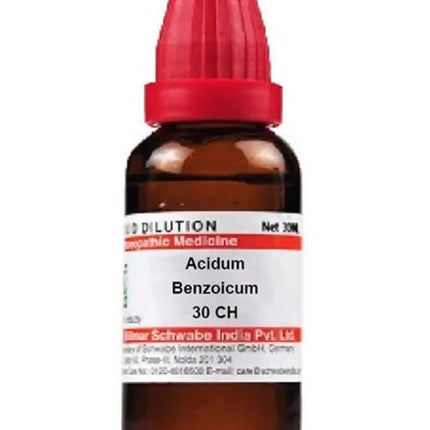 Dr. Willmar Schwabe India Acidum Benzoicum Dilution