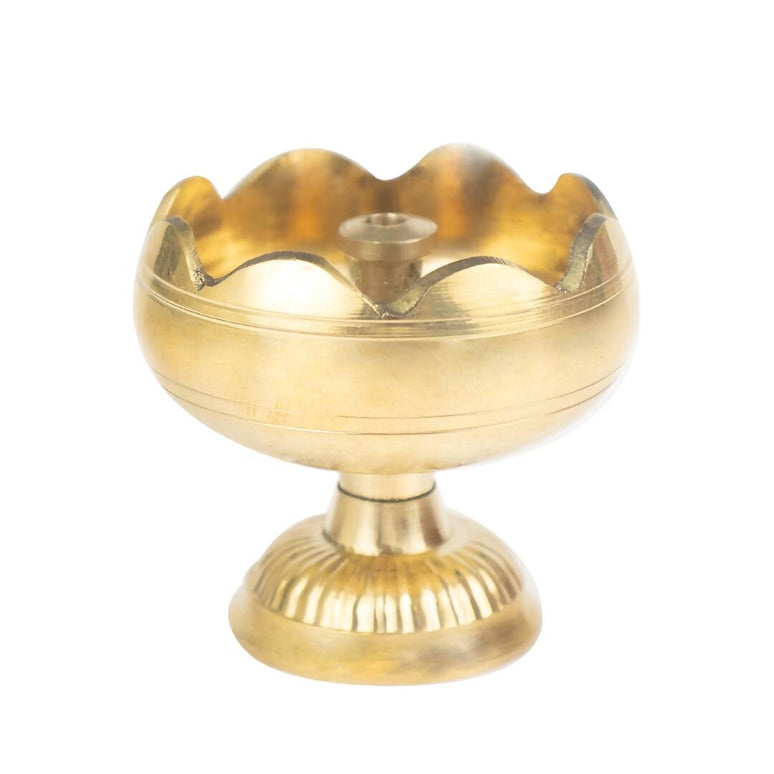 Spillbox Gold-Toned Brass Big Diya Pooja Essential