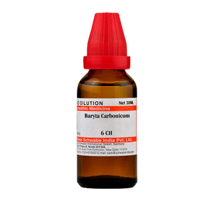 Dr. Willmar Schwabe India Baryta Carbonica (Barium carbonicum) Dilution