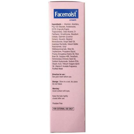 Facemoist Cream SPF 15 Facial Rejuvenator & Daily Moisturiser